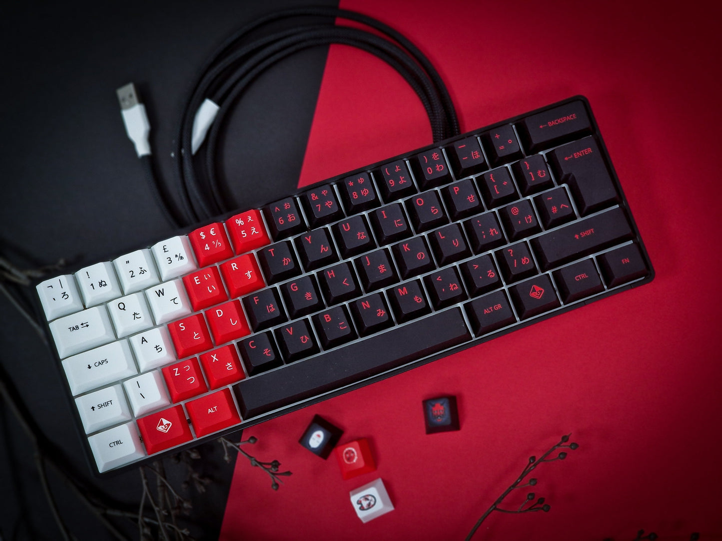 Kabuki Keycap Set